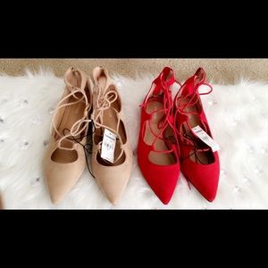 ✨ EXPRESS LACE UP FLATS ✨ BUNDLE DEAL 👠❣️